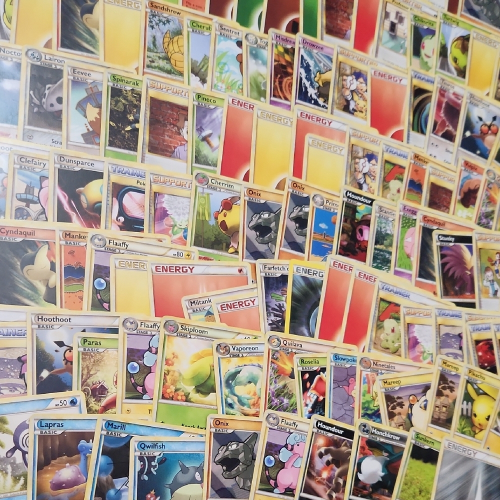 Assorted Pokémon Cards